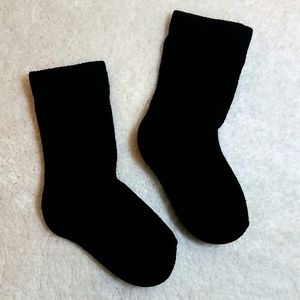 *5/$20* Thick Black Toddler Socks. NWOT